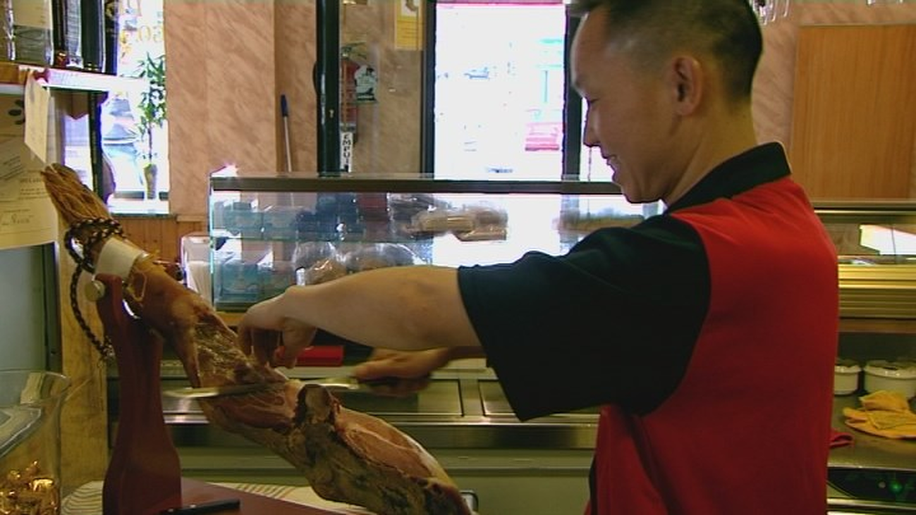 Jamones rumbo a China