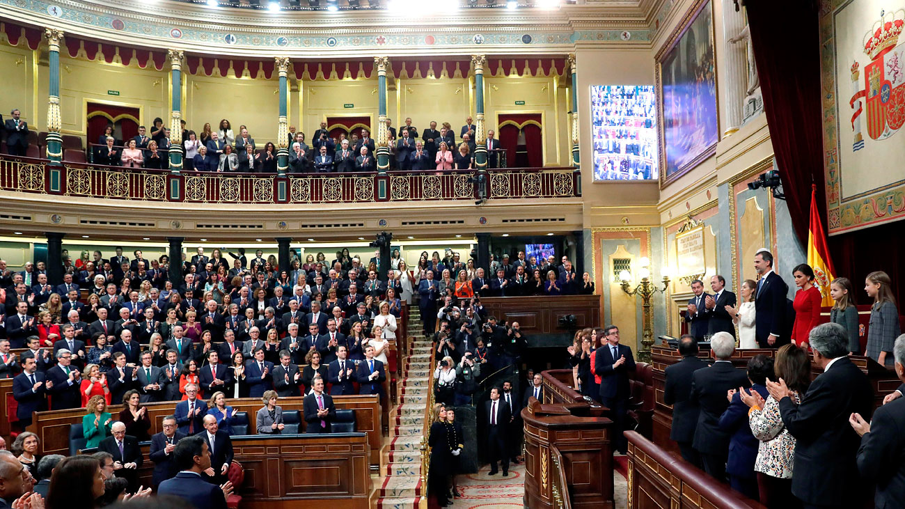 El Congreso celebra los 40 años de la Constitución con la reforma y el modelo de Estado en el debate político