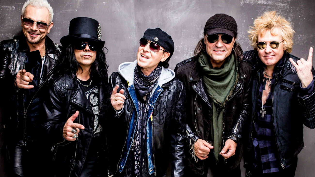 La banda alemana Scorpions