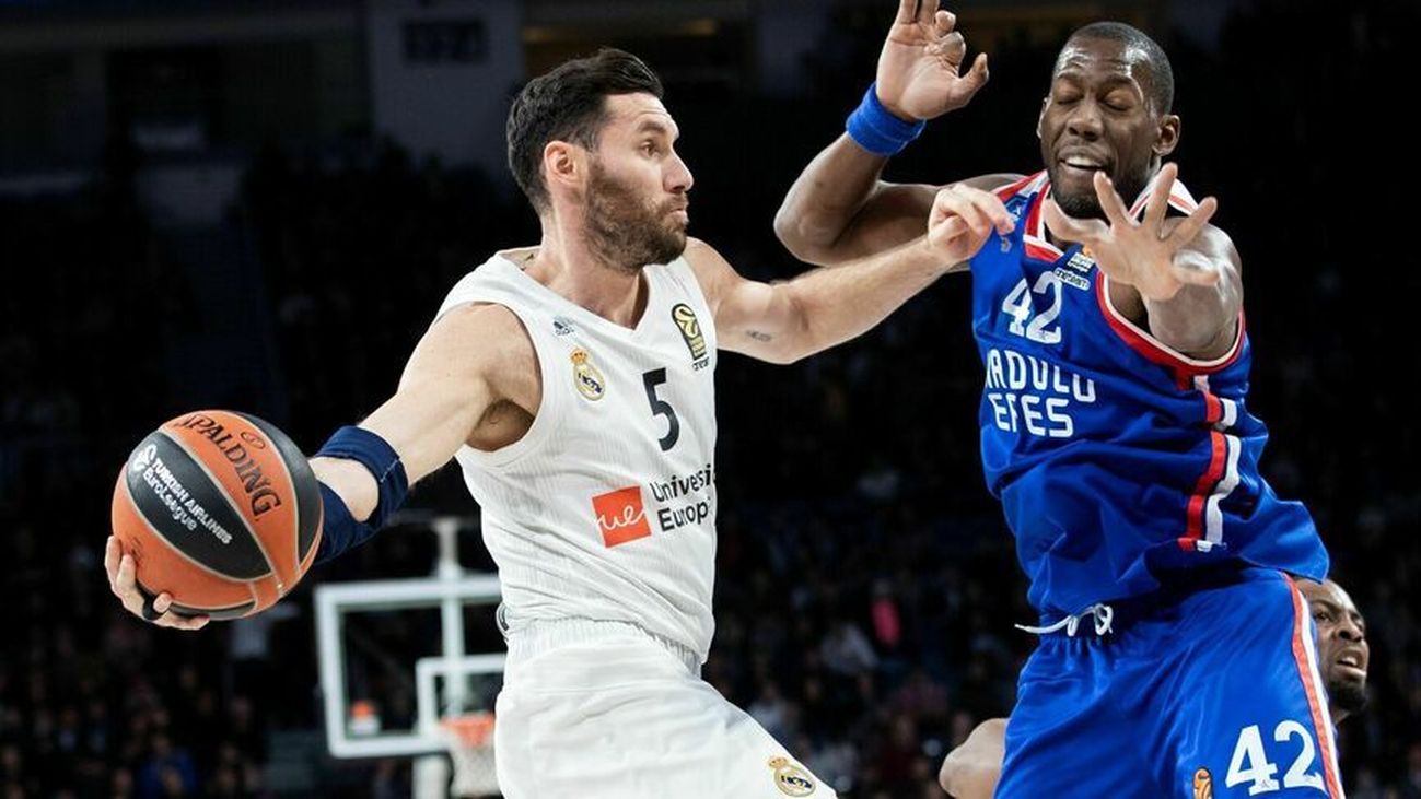 82-84. El Real Madrid remonta al Efes