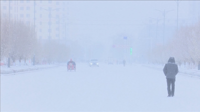 Frío y nieve en China
