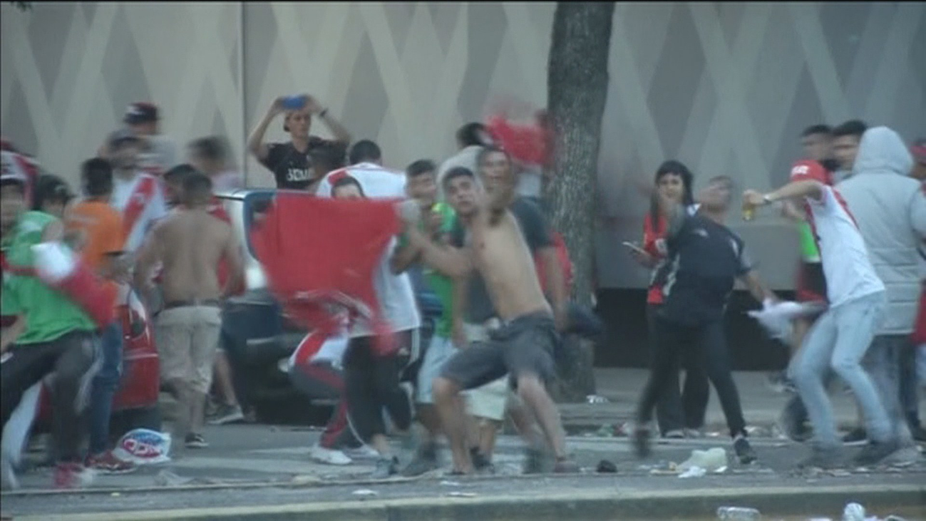 La violencia entre hinchas de River y Boca que se quiere evitar en Madrid