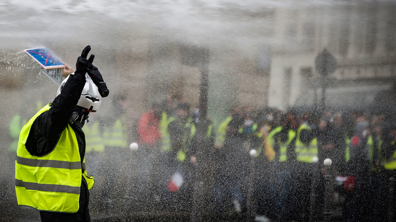 Detenidas en Francia 1.723 personas en las protestas de "chalecos amarillos"