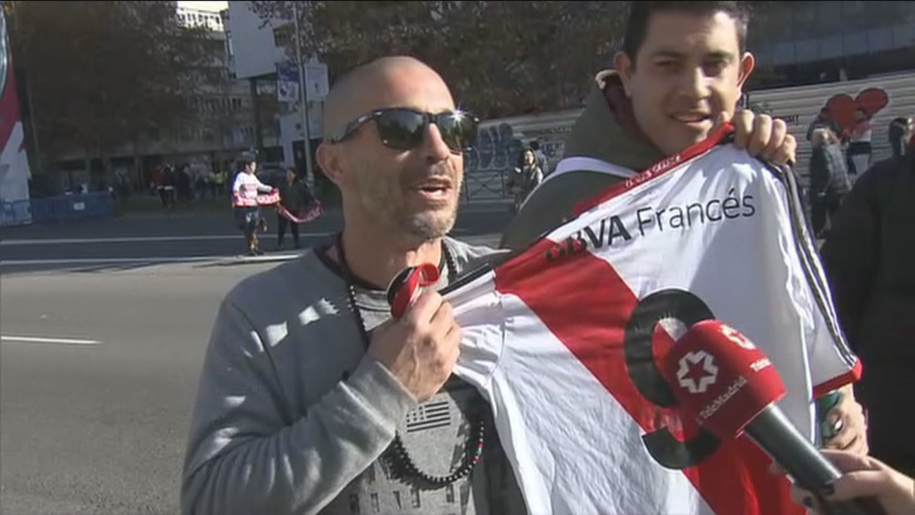 Los hinchas de River convocan una caravana hasta el Santiago Bernabéu