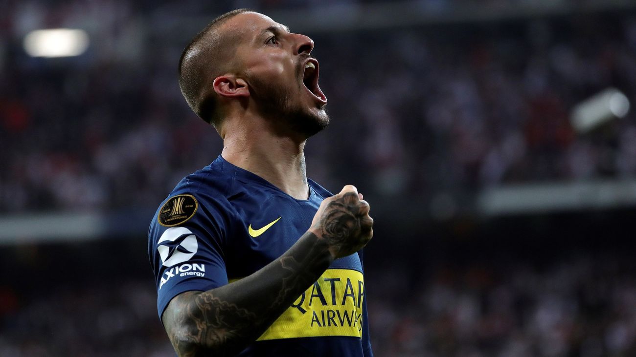 Gol de Benedetto, de Boca, al River (0-1)