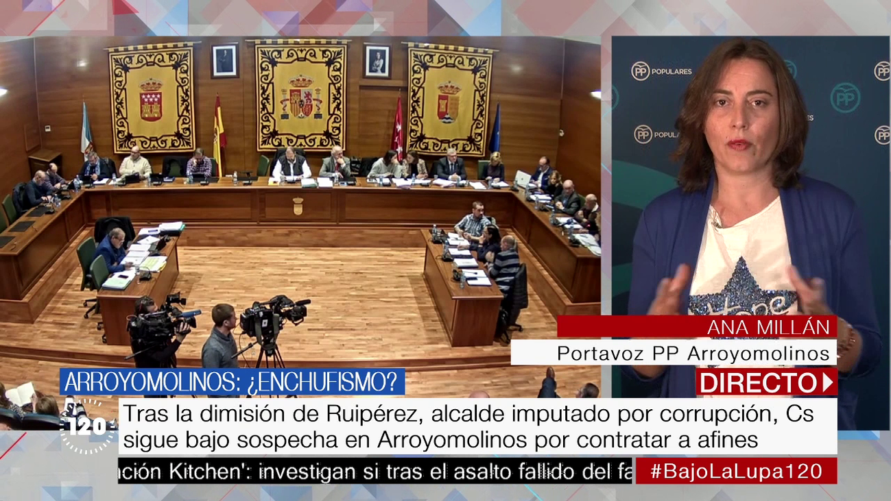Ana Millán (PP), en Arroyomolinos: "Hemos revisado 40 expedientes y hay irregularidades en todos"