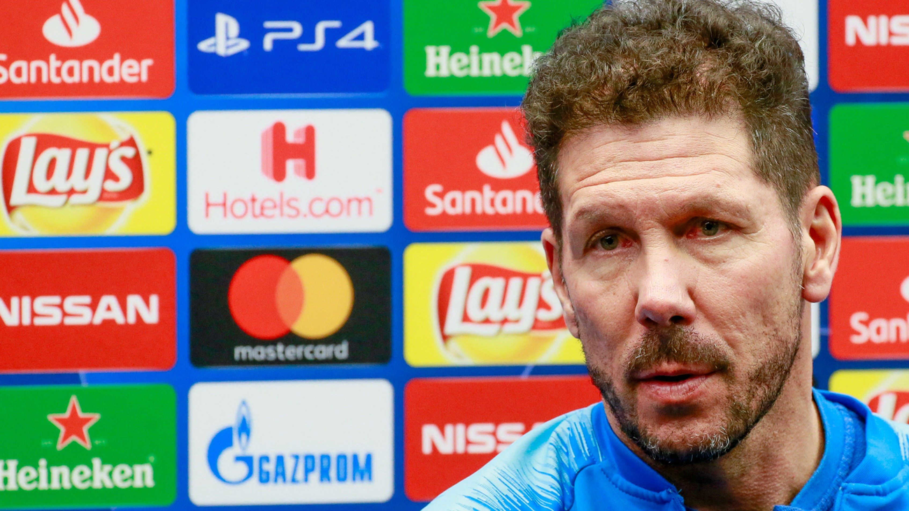 Simeone: "¿Primero o segundo? Lo mejor siempre es ganar"