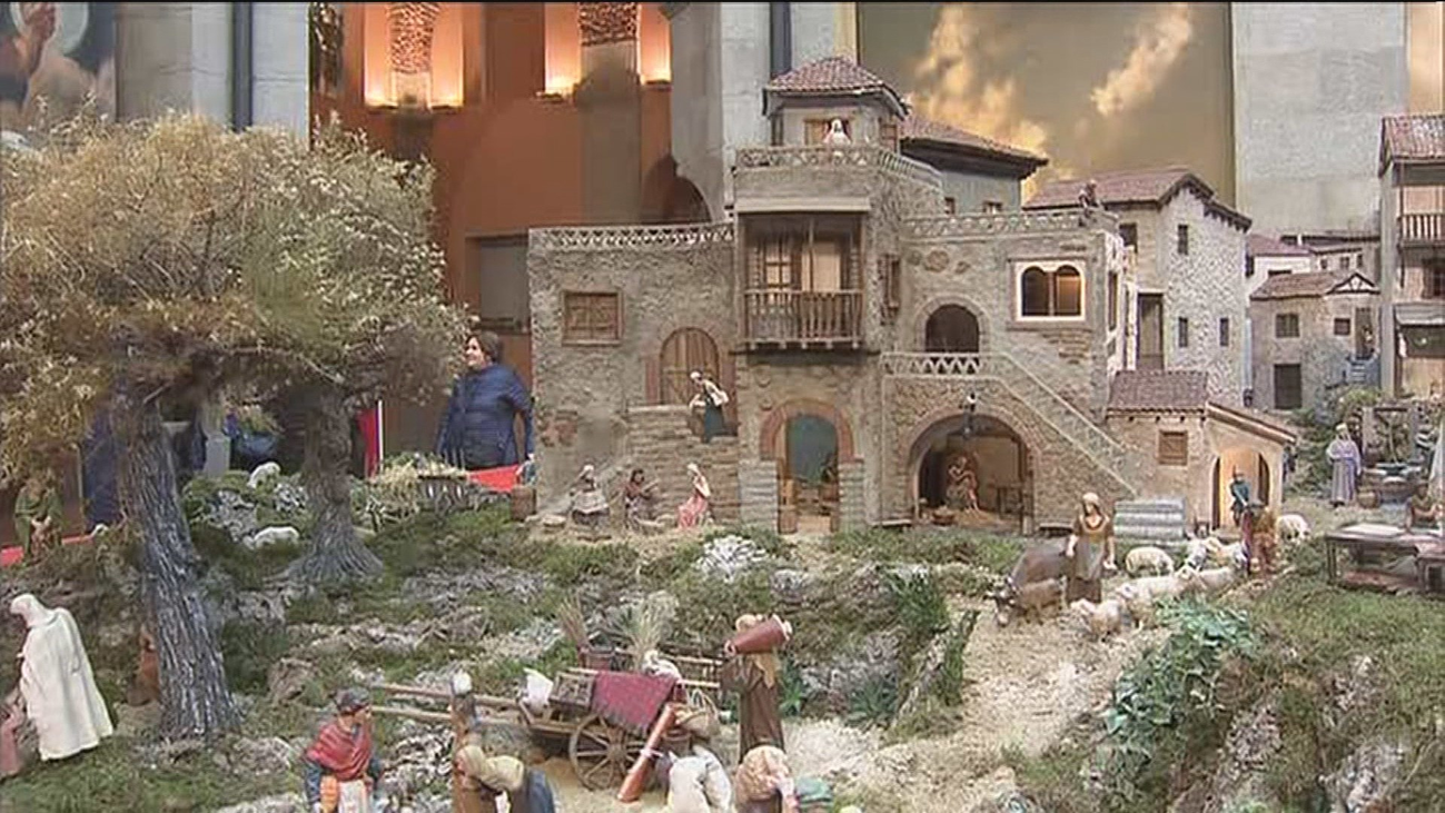 El belén de Madrid más grande de los últimos años: 150 m² de obra artesanal