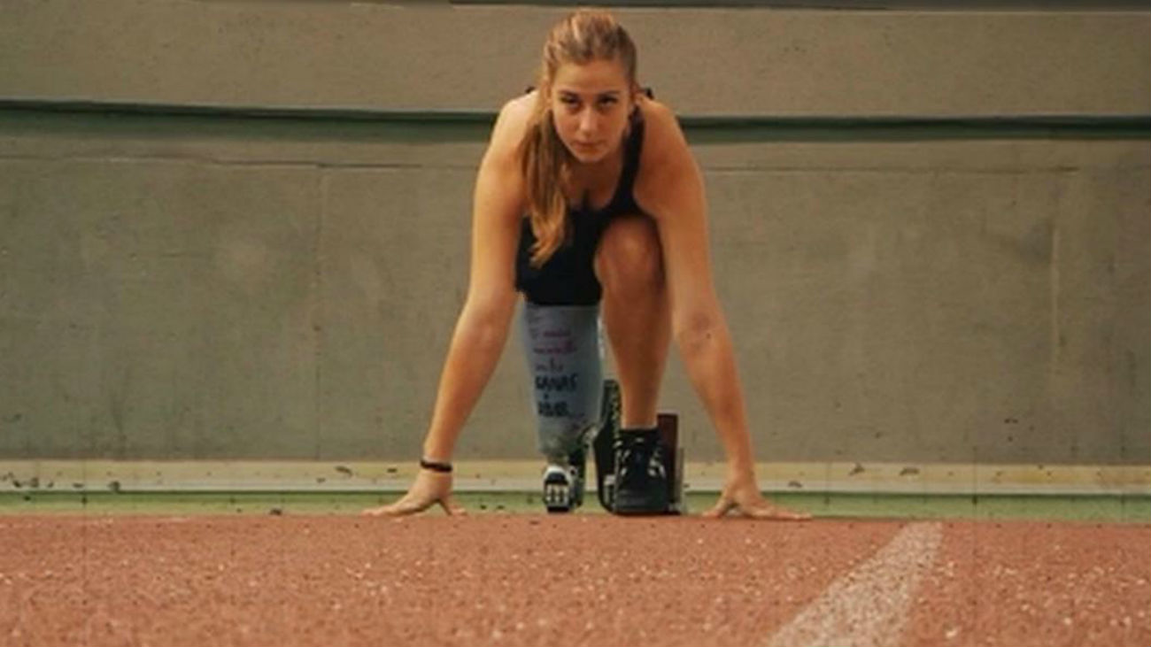 Desirée Vila, una promesa del atletismo paralímpico
