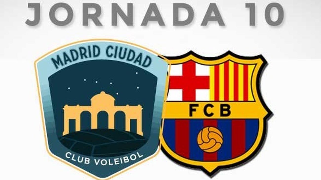 Este sábado, clásico en voley Madrid-Barça