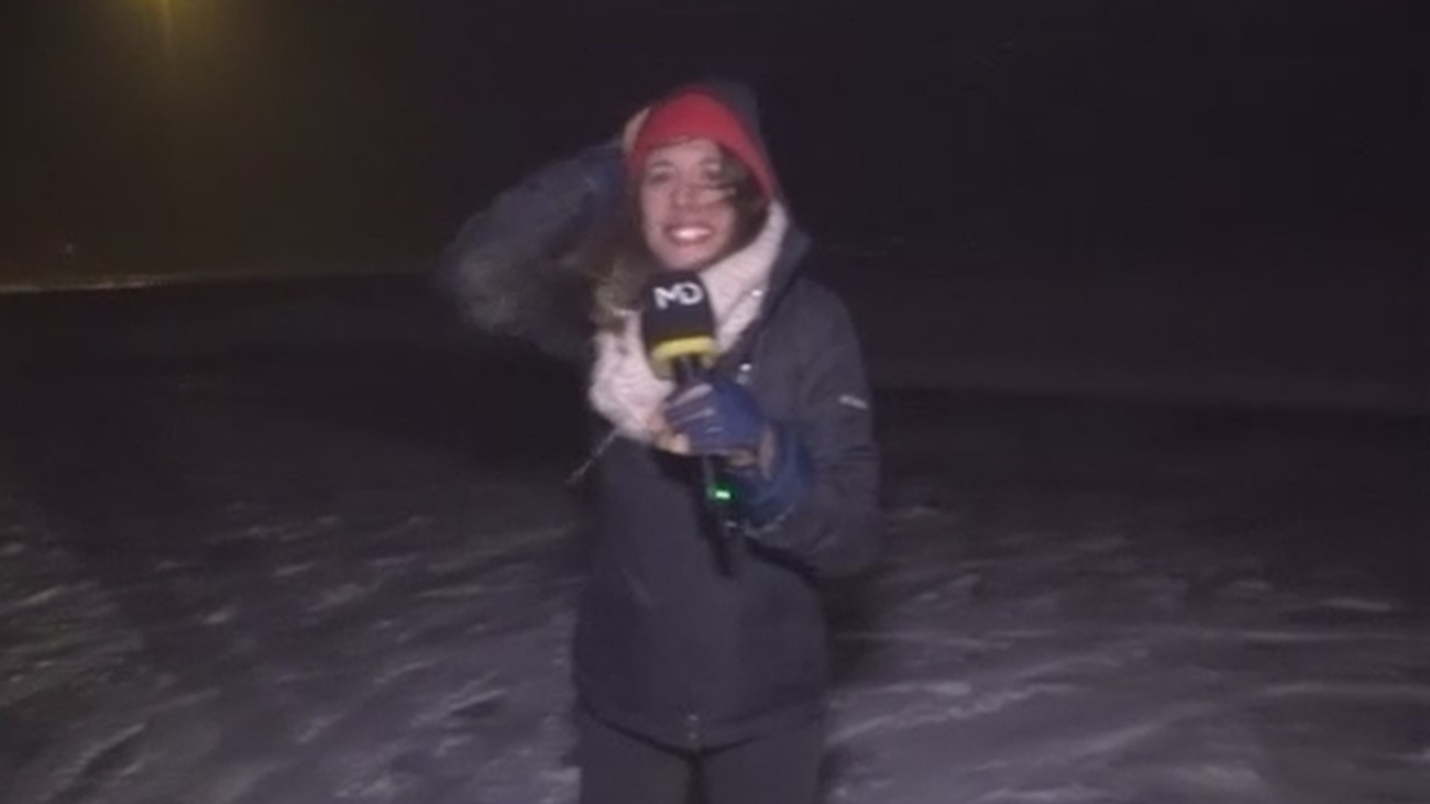 Ventisca en la Sierra de Madrid