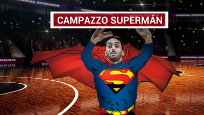 Campazzo, un triplazo de aro a aro