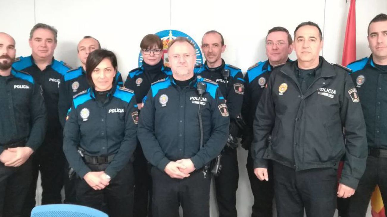 Agentes de la Unidad VIOGEN para la protección de víctimas de violencia de género