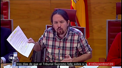 Bronca, tensión y versos entre Pablo Iglesias y el PP en el Senado