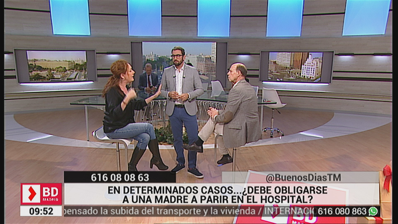 ¿Debe obligarse a una madre a parir en el hospital?