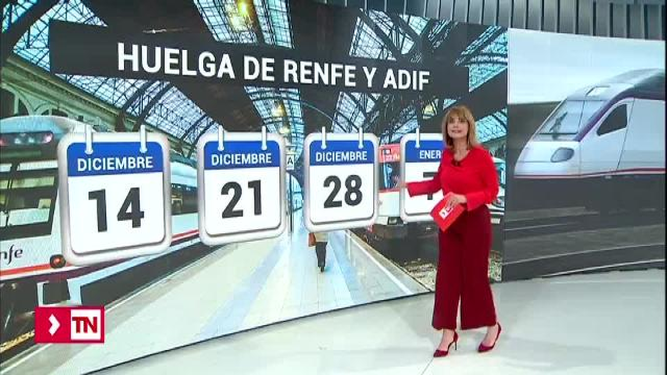 Qué hacer si te afecta en Navidad los nuevos paros de Renfe