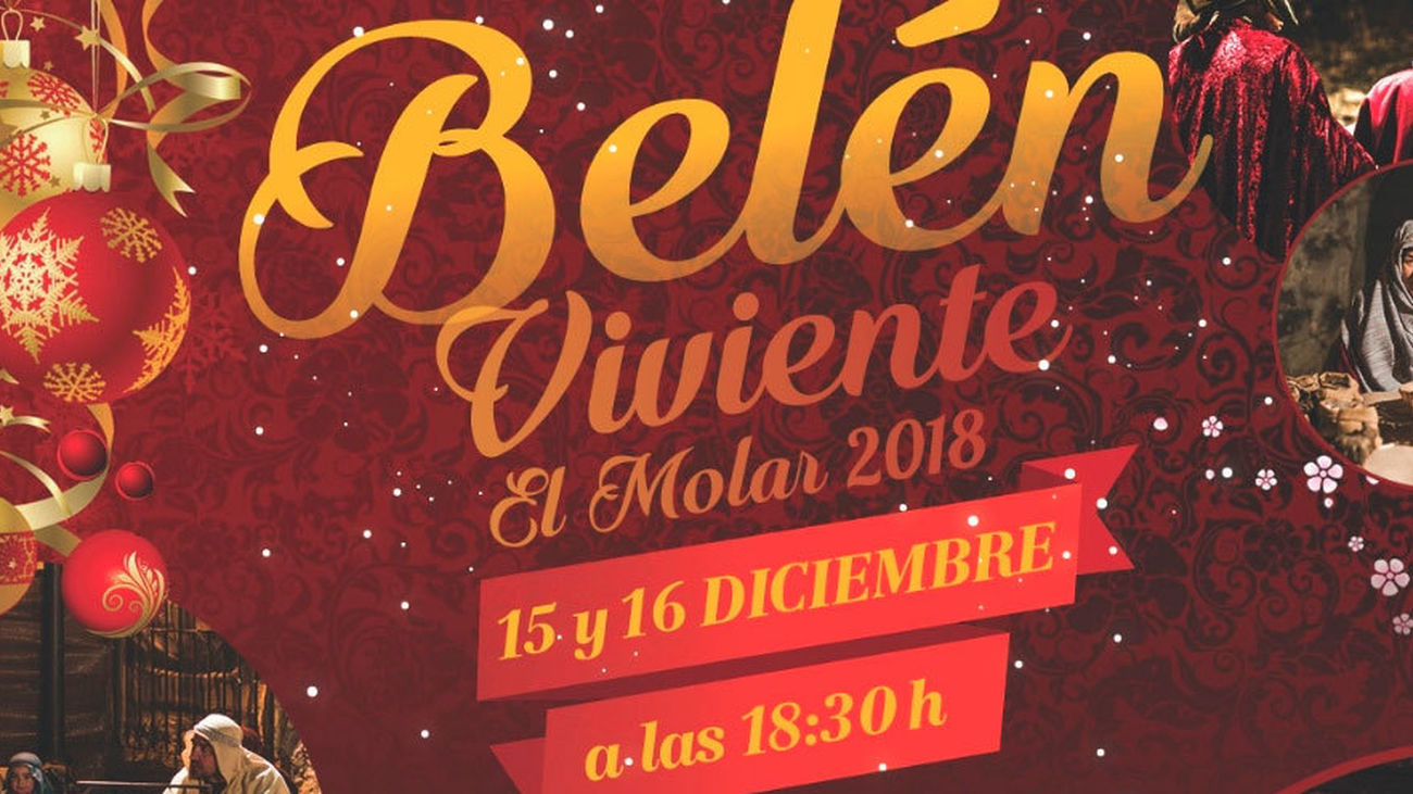 Más de 150 actores participan en el Belen viviente del Molar este fin de semana