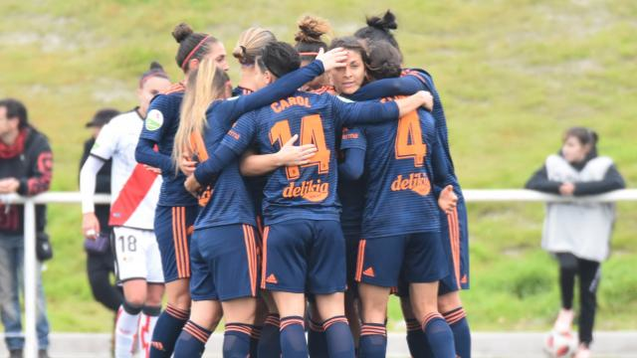 Gol de Sandra, del Valencia, al Rayo (0-1)