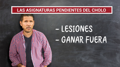 El Atleti arrastra graves problemas