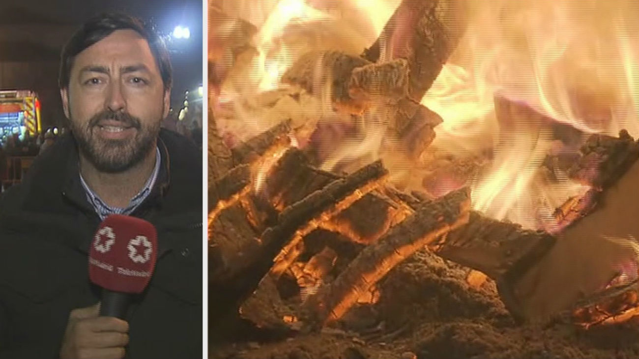 Hogueras de Santa Lucía en Alcalá para quemar los trastos viejos