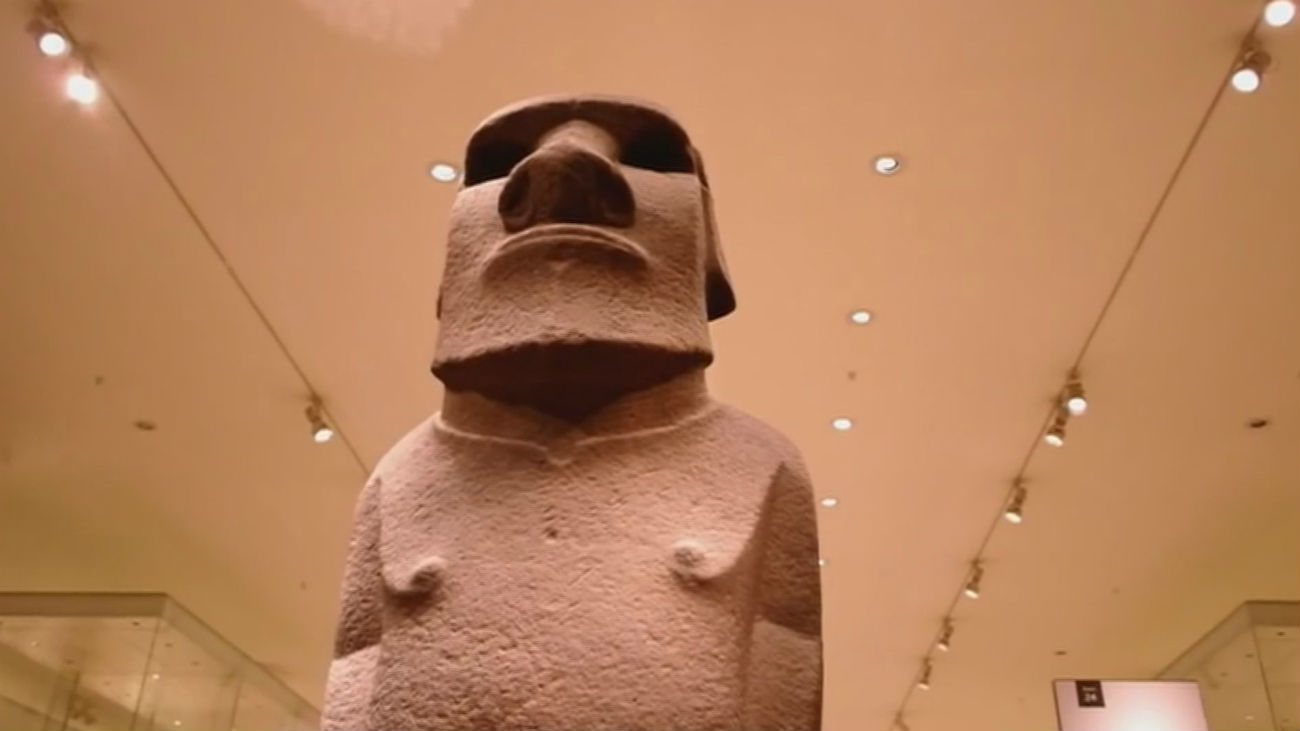 La isla de Pascua reclama el regreso del Moai del Museo Británico