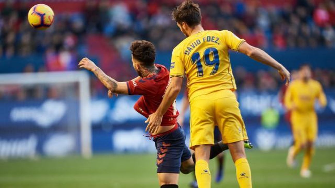 David López ante Osasuna