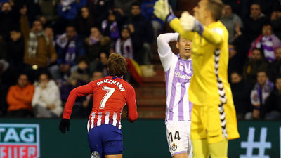 2-3. Griezman rescata al Atlético en Valladolid