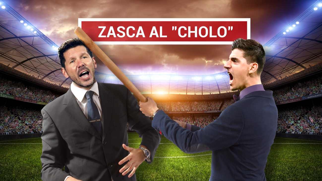 Courtois: "Simeone dice cosas para generar populismo en su afición"