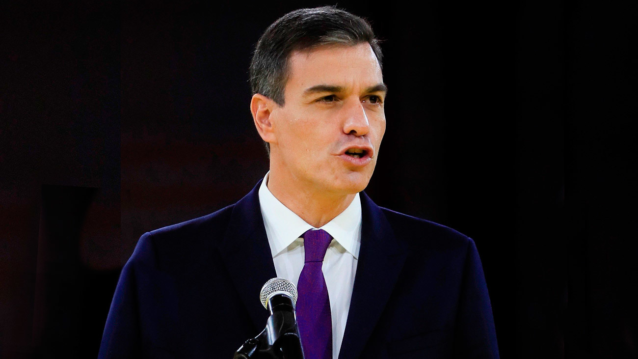 El presidente del Gobierno, Pedro Sánchez