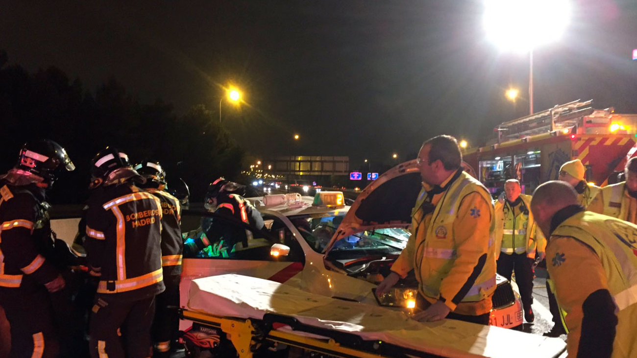 El conductor que provocó un accidente en la M-30 ha dado positivo en alcohol y drogas