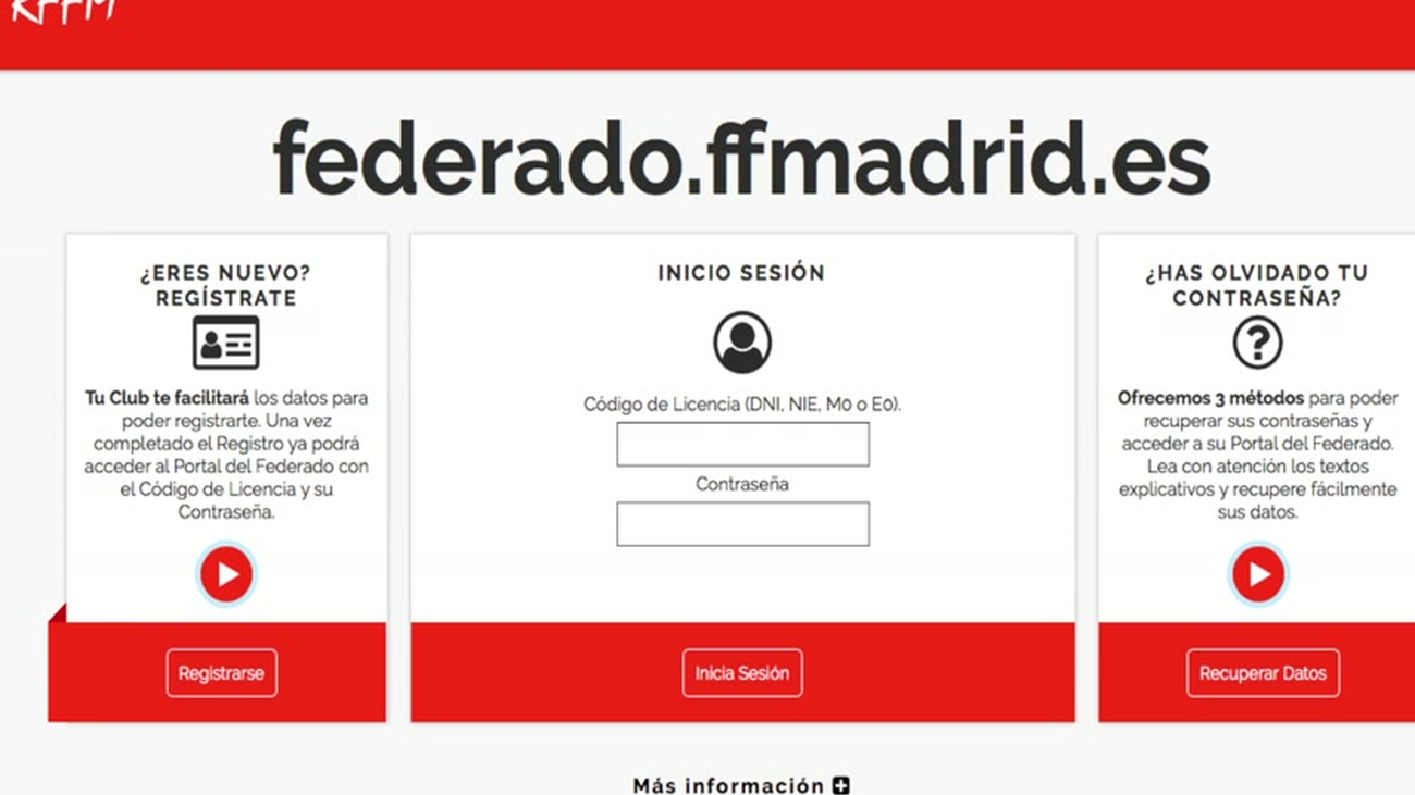La RFFM implanta el Portal del Federado