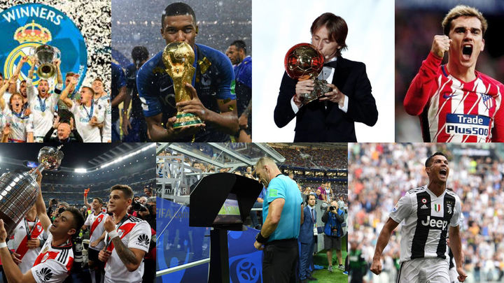 Los diez momentazos del fútbol mundial en 2018