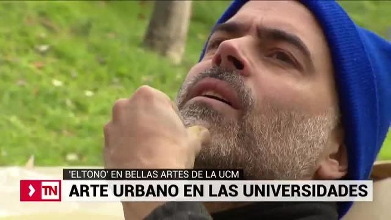 Eltono lleva el arte urbano a la Complutense