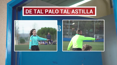 Armando y Pilar, padre, hija y... árbitros