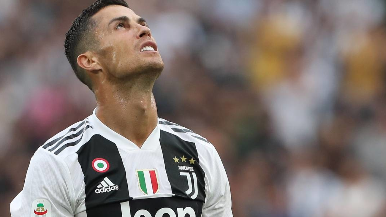 Cristiano Ronaldo, fuera de foco