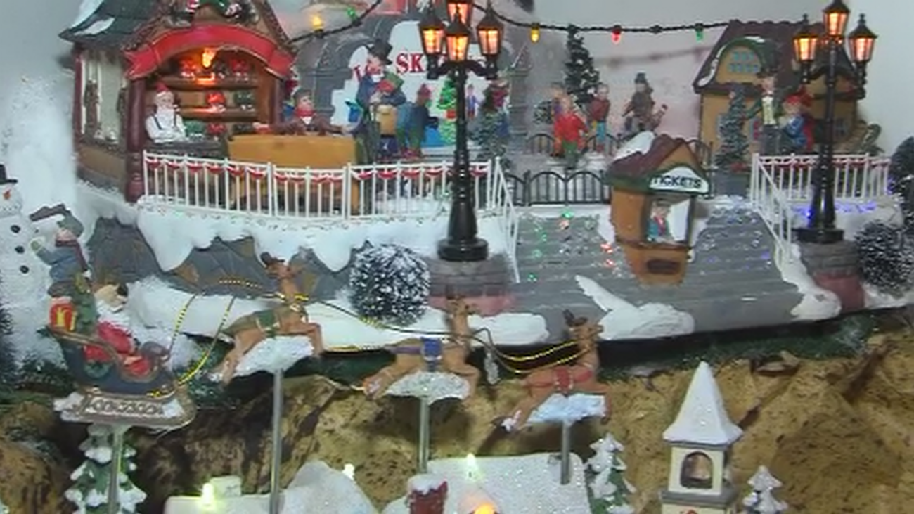 El original belén de Leo, una entusiasta de la Navidad