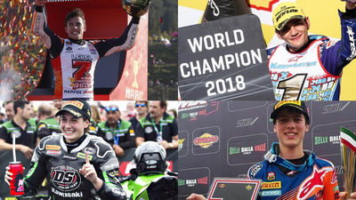 Cuatro títulos mundiales, balance de lujo de la temporada 2018 en motociclismo