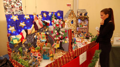 Madrid acoge una exposición de belenes inclusivos donde los Reyes Magos llegan en silla de ruedas