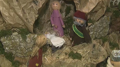 Así es el belén de la residencia Amavir La Marina, ganador del concurso de la Comunidad