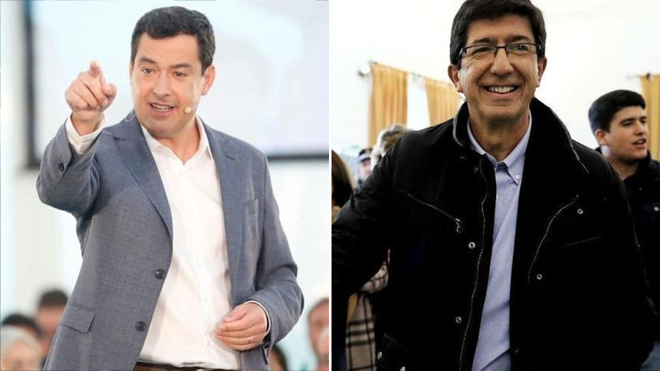 Partido Popular y Ciudadanos alcanzan un "principio de acuerdo" programático en Andalucía