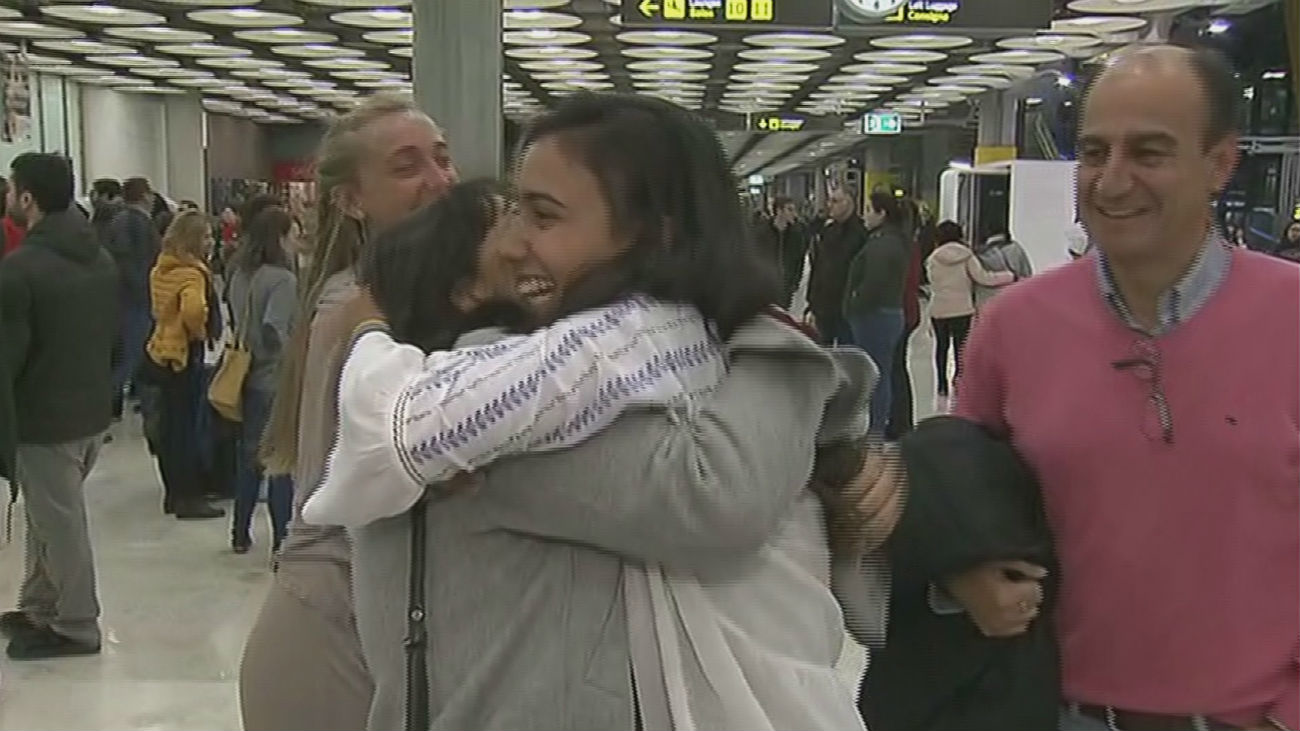 La felicidad de los reencuentros navideños