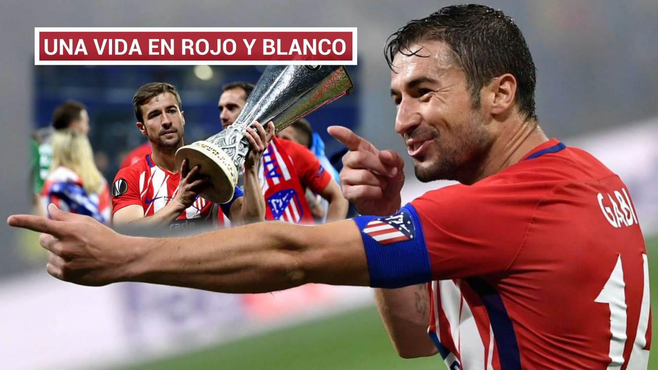 Gabi, emocionado por el homenaje del club de su vida
