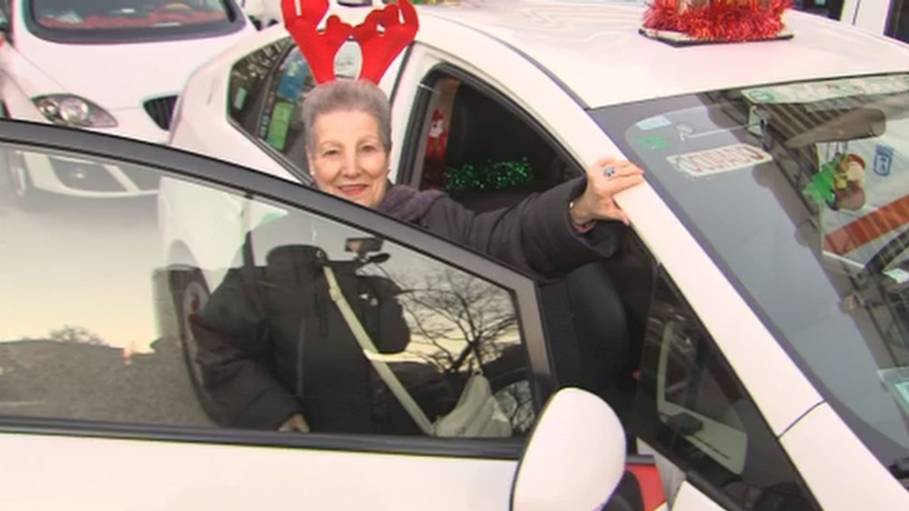 Taxis gratis para que los más mayores disfruten del alumbrado navideño