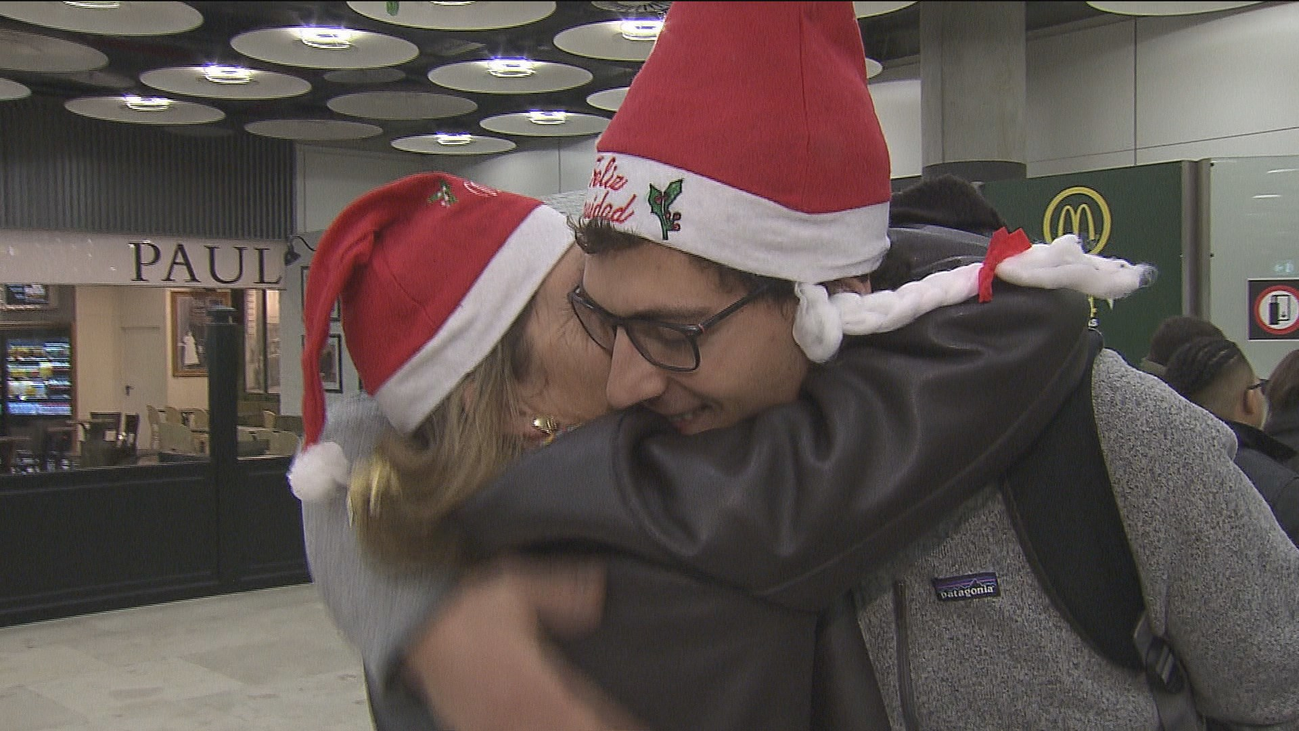 La belleza de los reencuentros en Navidad