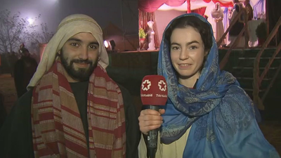 El belén viviente de Manzanares El Real nos traslada a Judea