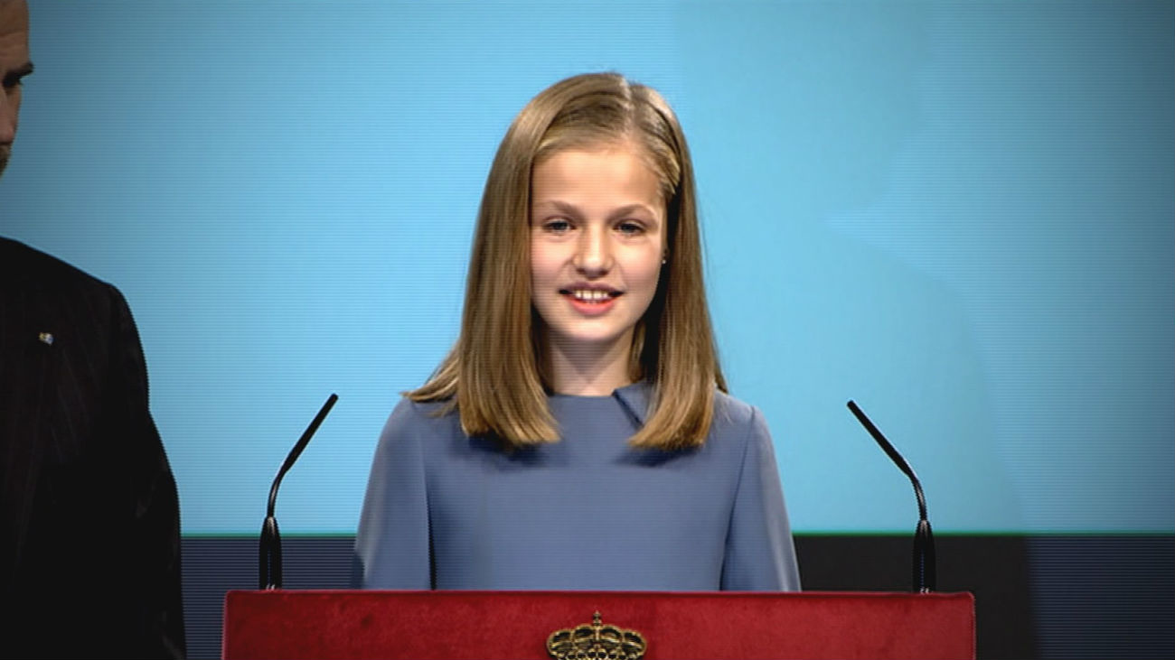 Leonor inicia su futuro como reina española