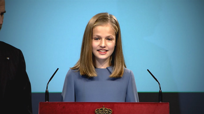 Leonor inicia su futuro como reina española