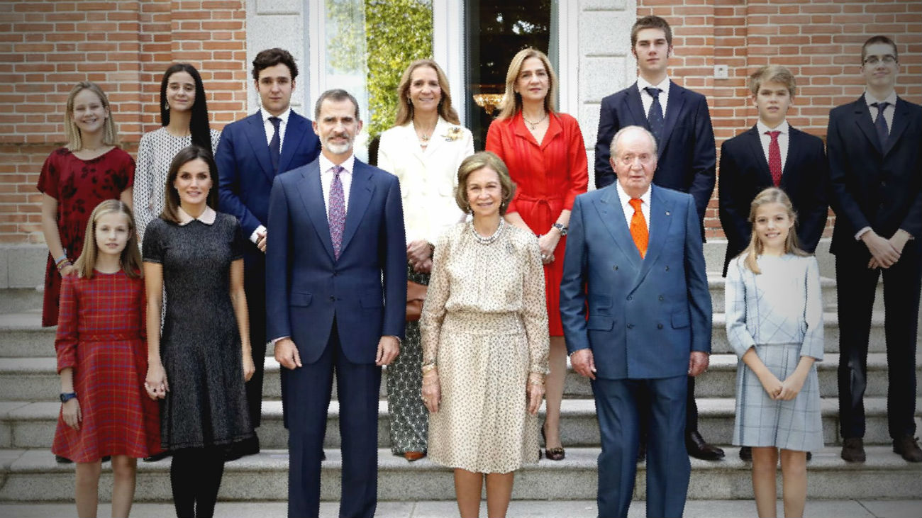 Un año de luces y sombras para la Casa Real