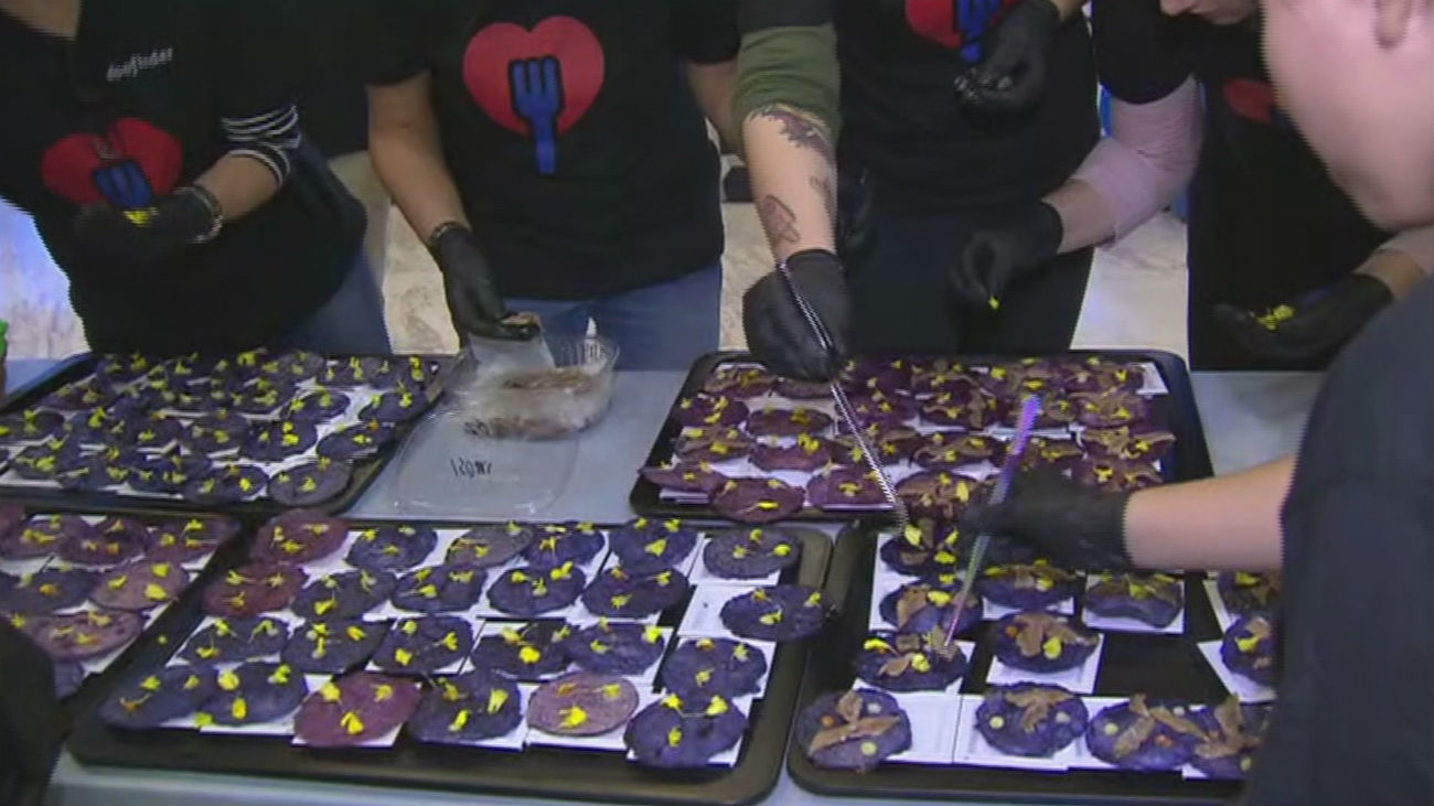 Cena solidaria para mil comensales