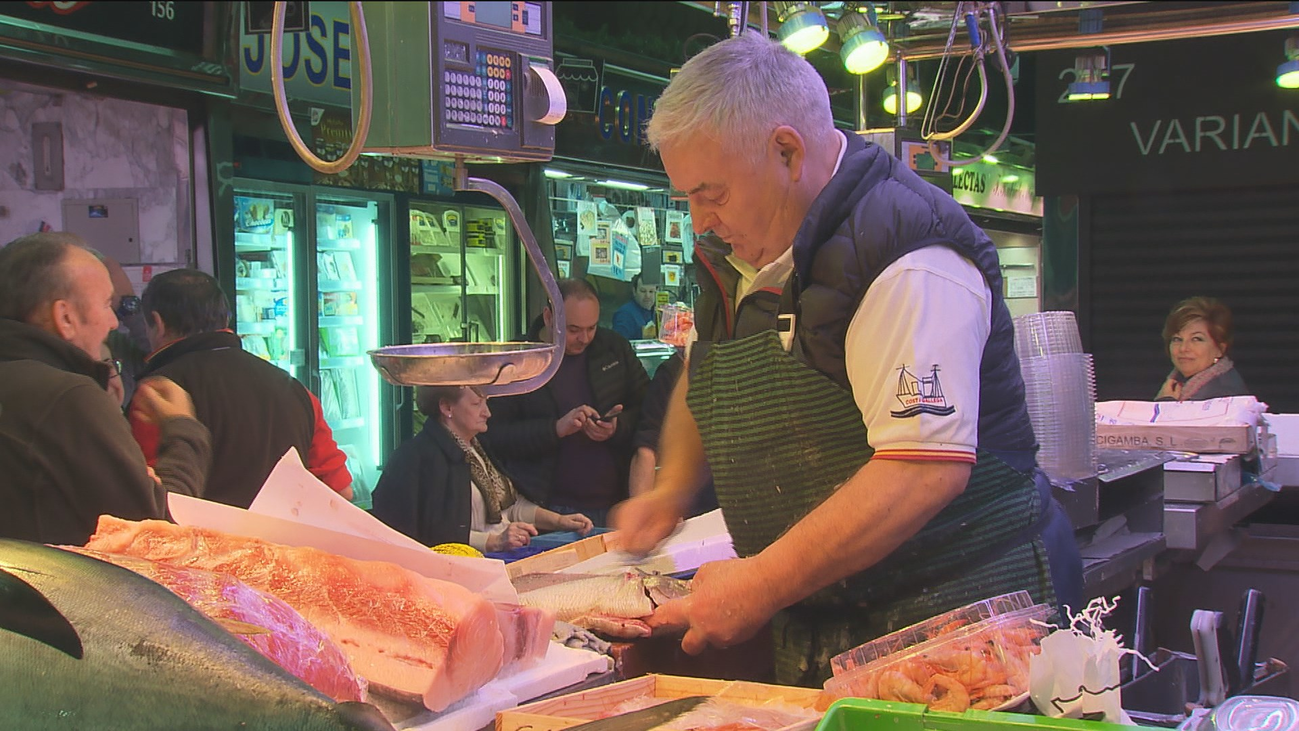El precio del pescado y el marisco se dispara antes de Nochebuena